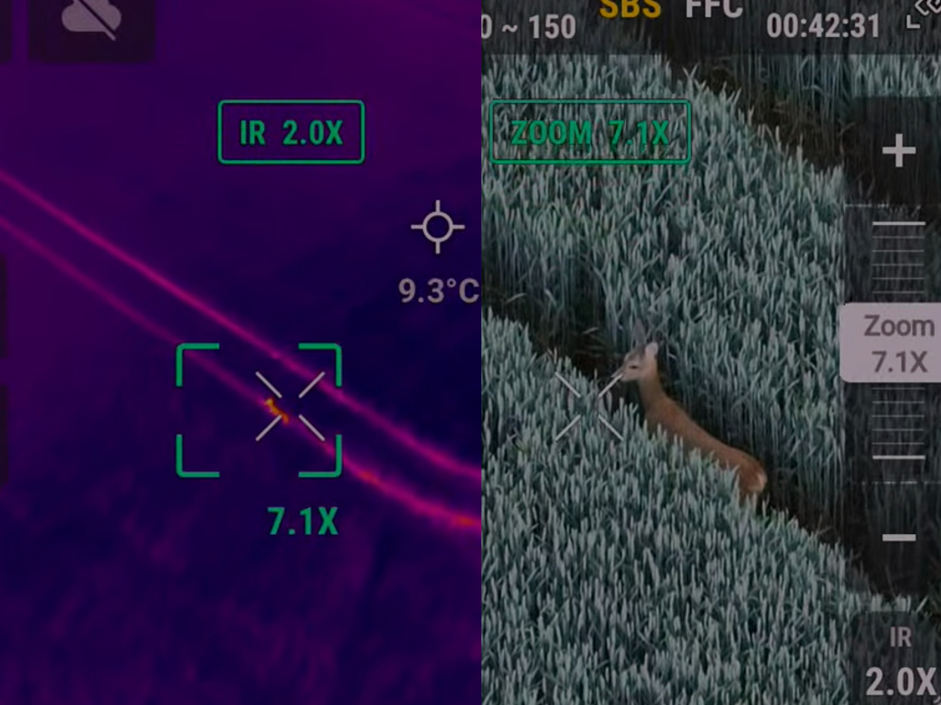 Dronové pátrání po ztraceném zvířeti